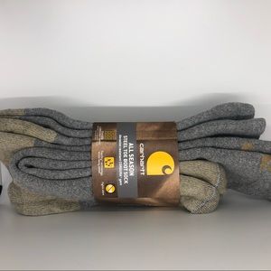 Carhartt Men's 2 Pack Cushion Steel-Toe Work Socks